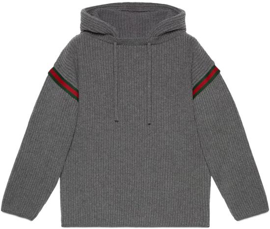  구찌 울 캐시미어 점퍼 758112XKDH31160 GREY