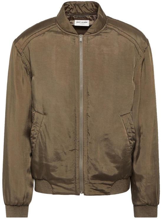  생로랑 봄버 자켓 769984Y1I301362 GREEN