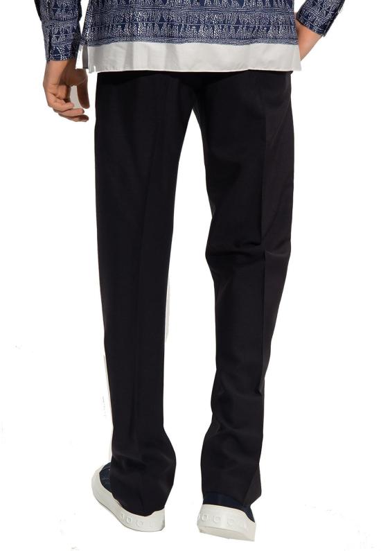  살바토레 페라가모 스트레이트 팬츠 755513NAVY BLUE - SALVATORE FERRAGAMO