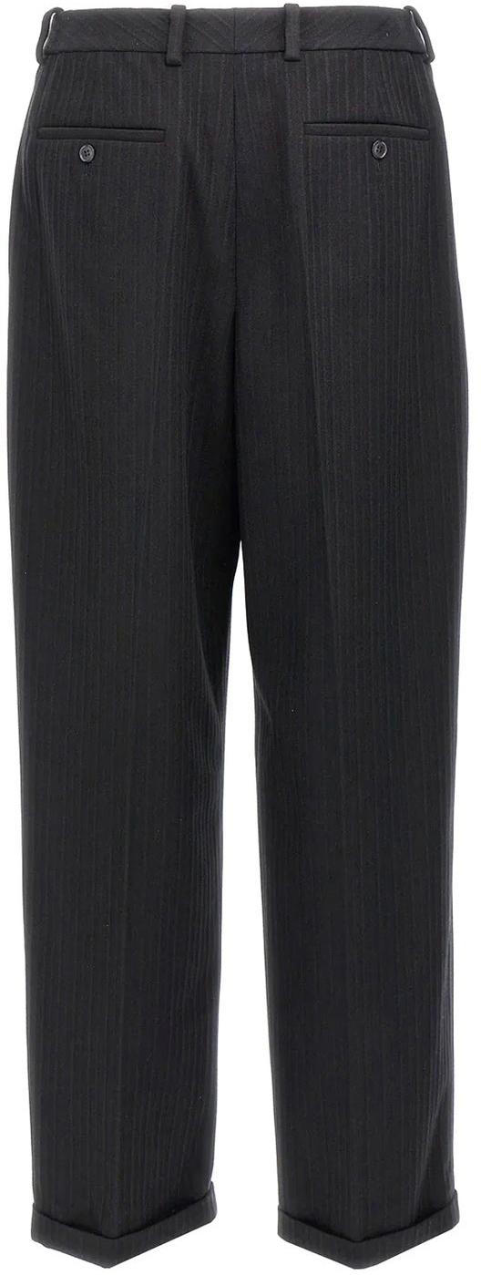  생로랑 스트레이트 팬츠 796137Y1J321000 BLACK - SAINT LAURENT