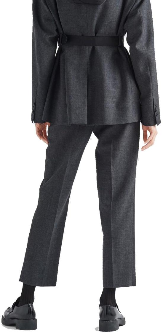  프라다 스트레이트 팬츠 P228H10V2F0480 GREY - PRADA