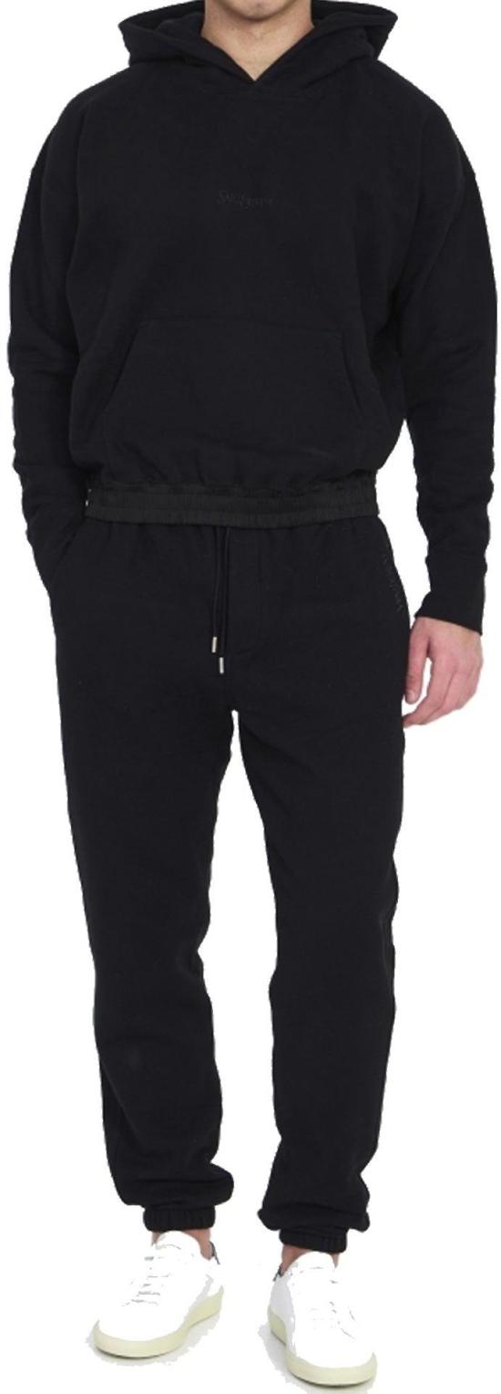  생로랑 트레이닝/조거 팬츠 778059Y36SW1000 BLACK - SAINT LAURENT