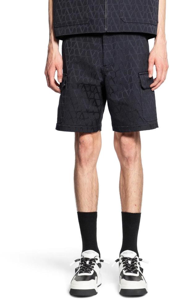  발렌티노 가라바니 숏팬츠 5V3RDD45A7TYE6 BLUE - VALENTINO GARAVANI