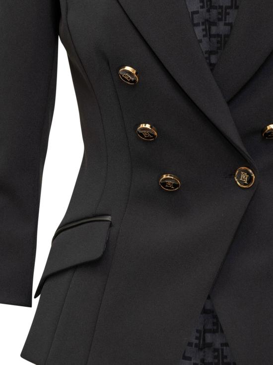 25FW 엘리자베타프랜치 수트 자켓 GI17456E2110 BLACK - ELISABETTA FRANCHI
