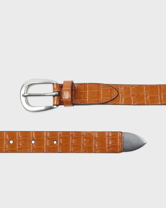 26SS 폴 스미스 가죽 벨트 M1A 8295 USHCRO 16 ARANCIONE - PAUL SMITH