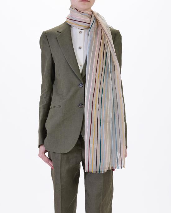 26SS 폴 스미스 머플러/스카프 W1A 250C U882 01 BIANCO MULTI - PAUL SMITH