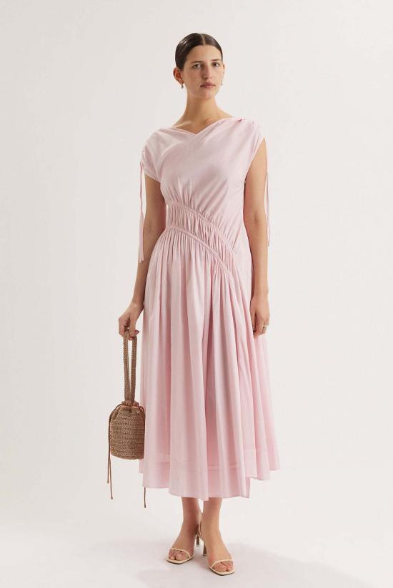  Merlette 롱 원피스 멀렛 제퍼 드레스