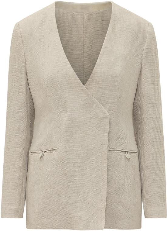 26SS 엠포리오 아르마니 수트 자켓 EW003989TE15797F1125 WHITE