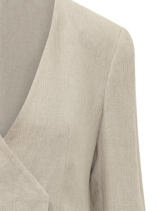 26SS 엠포리오 아르마니 수트 자켓 EW003989TE15797F1125 WHITE - EMPORIO ARMANI