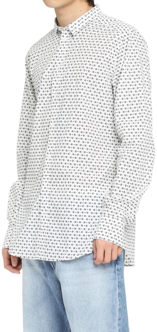  돌체앤가바나 긴팔 셔츠 G5KZ0THS5QCHAXLN WHITE - DOLCE & GABBANA