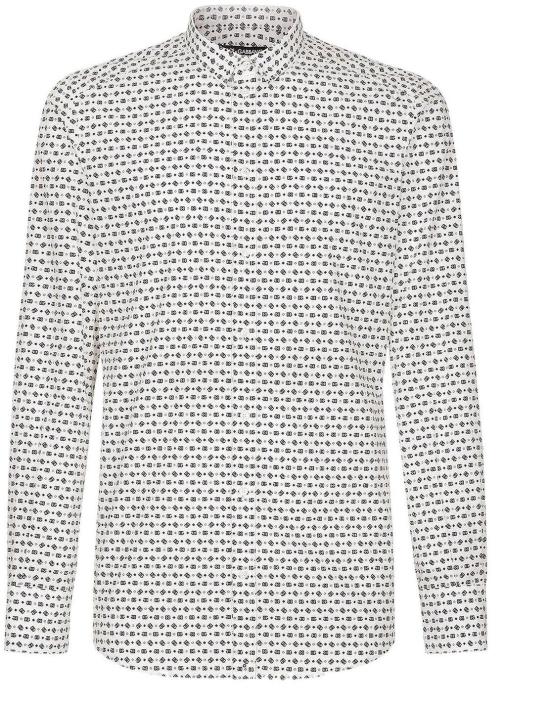  돌체앤가바나 긴팔 셔츠 G5KZ0THS5QCHAXLN WHITE