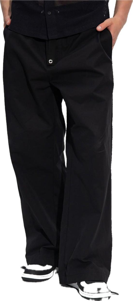  베르사체 스트레이트 팬츠 10083301A059641B000 BLACK - VERSACE