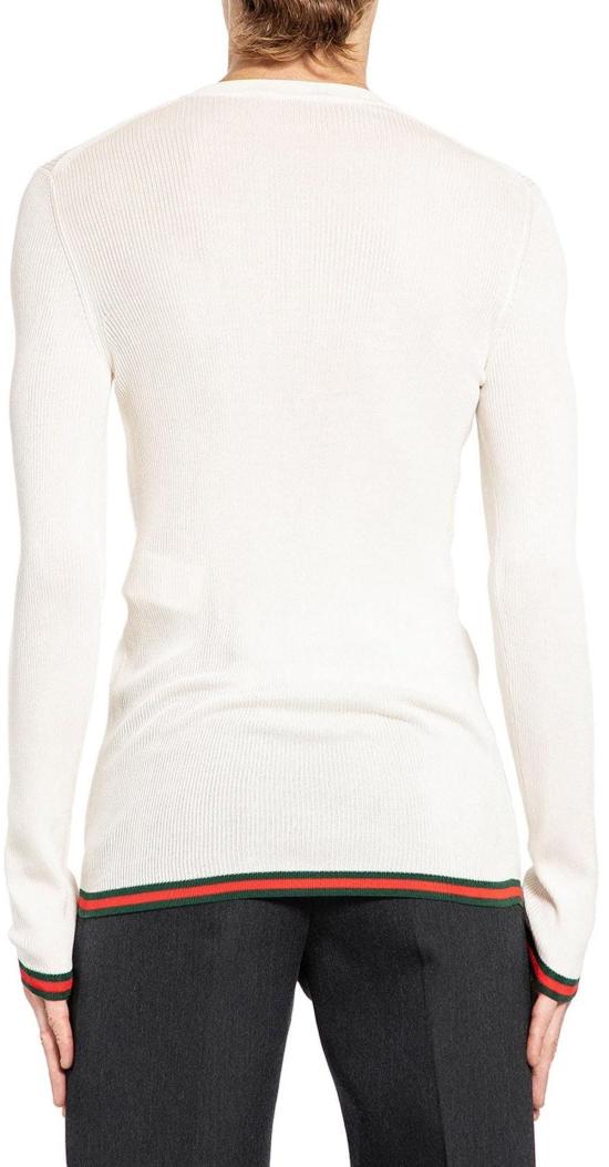 구찌 긴팔 티셔츠 792759XKEAH9060 WHITE - GUCCI