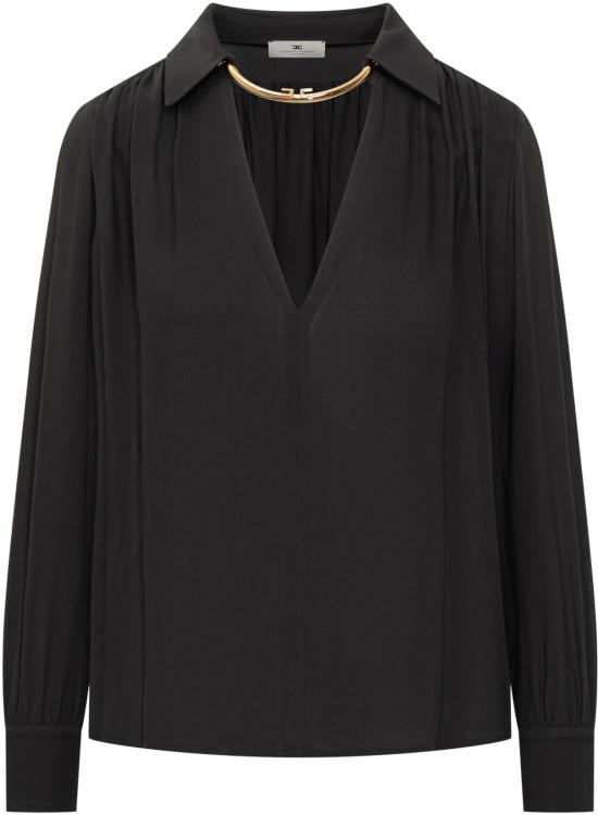 25FW 엘리자베타프랜치 블라우스 CA12356E2110 BLACK