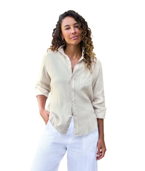  프랭크 앤 에일린 셔츠 프랭크 앤 엘린 엘린 릴렉스 버튼업 셔츠