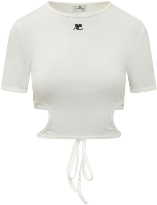 26SS 쿠레쥬 반팔 티셔츠 226JTS256JS02030001 WHITE