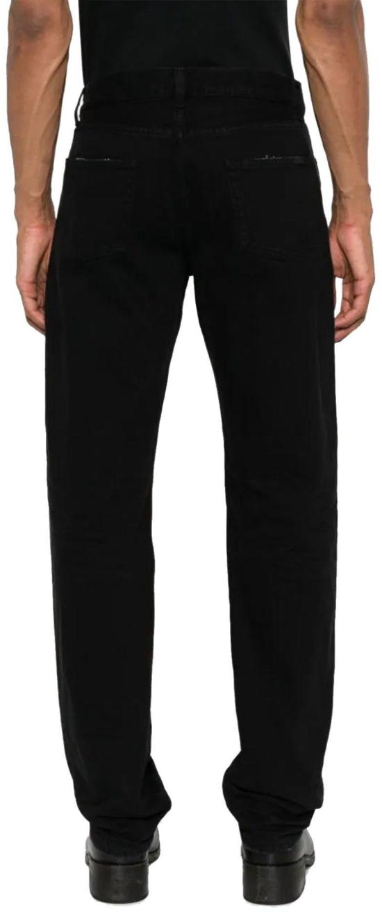  생로랑 스트레이트 레그 진 752318Y16PC1288 BLACK - SAINT LAURENT