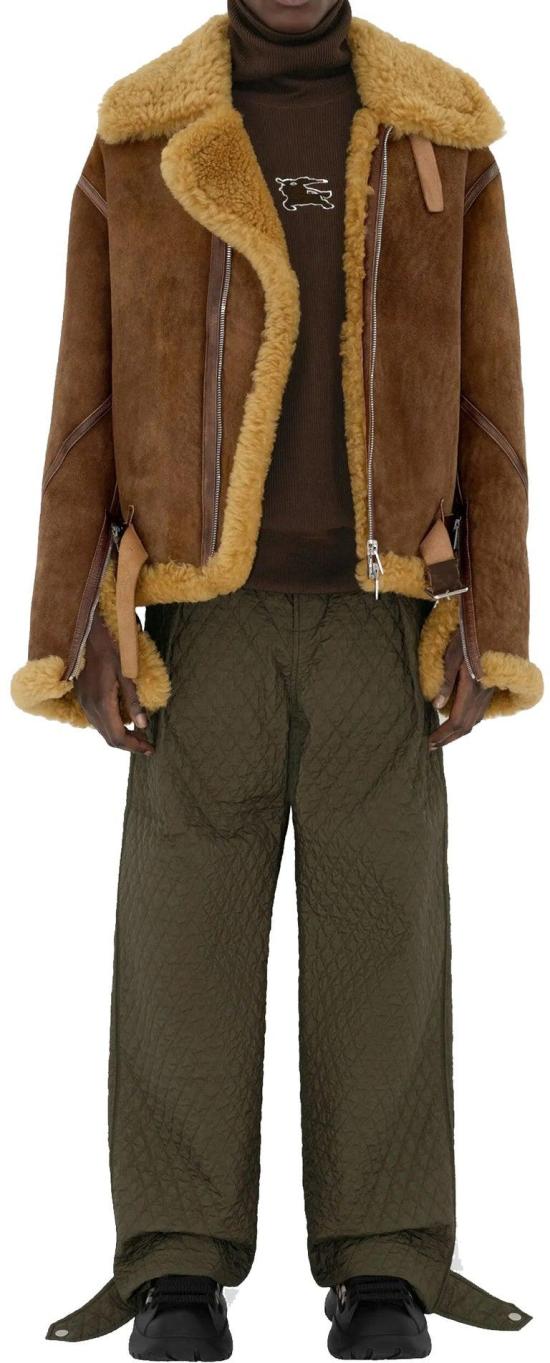  버버리 스트레이트 팬츠 8093048C1173 GREEN - BURBERRY