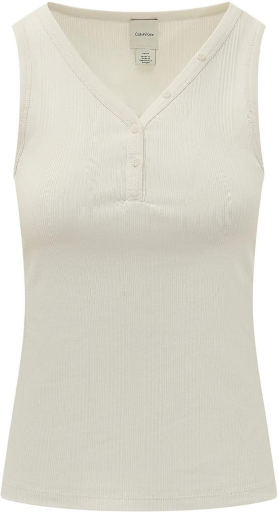 26SS 캘빈클라인 민소매 티셔츠 LV044F213GYAS WHITE
