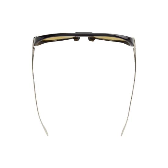  보테가베네타 안경 Bottega Veneta 클래식 에비에이터 선글라스 블랙/옐로우 - BOTTEGA VENETA