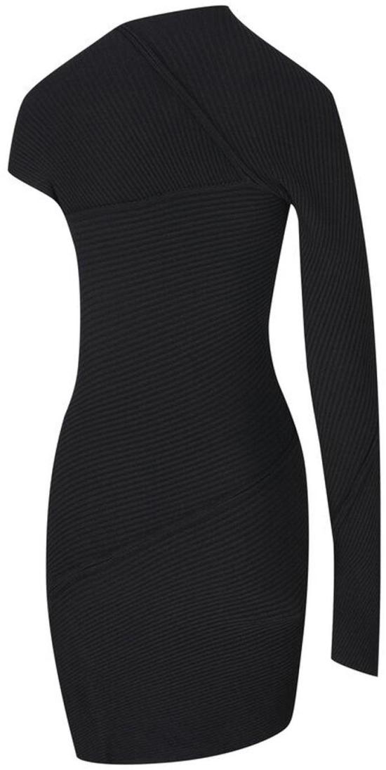  발렌시아가 미디 원피스 751092T51991000 BLACK - BALENCIAGA