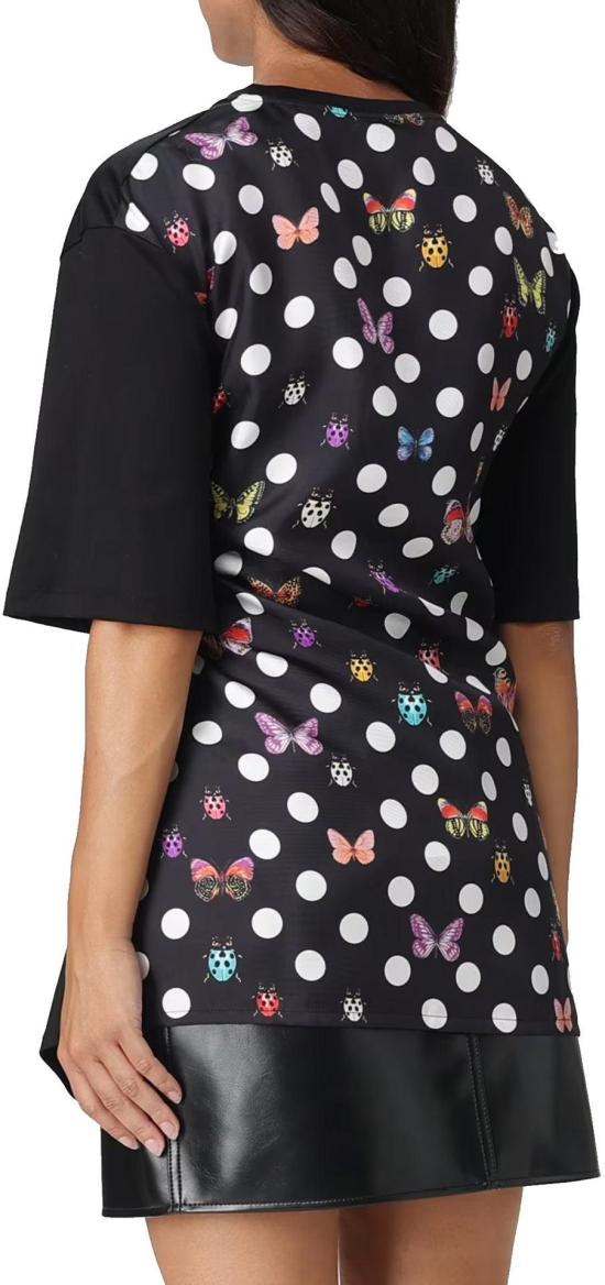  베르사체 반팔 셔츠 10113201A082516B120 BLACK - VERSACE