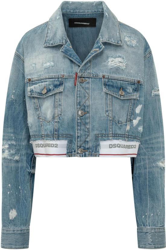 26SS 디스퀘어드2 데님 자켓 S72AM1132D30038470 BLUE