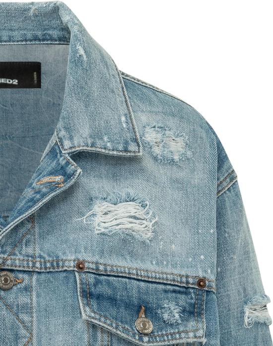 26SS 디스퀘어드2 데님 자켓 S72AM1132D30038470 BLUE - DSQUARED2