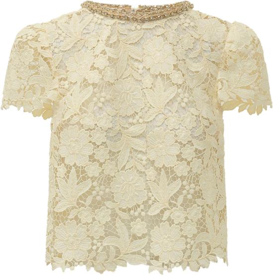 26SS 셀프 포트레이트 블라우스 SS26096TAYYELLOW WHITE