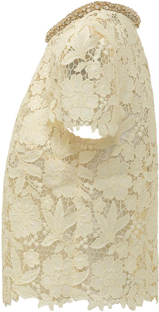 26SS 셀프 포트레이트 블라우스 SS26096TAYYELLOW WHITE - SELF PORTRAIT