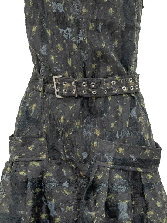 26SS 가니 롱 원피스 A1030458052 DONKERGREY - GANNI