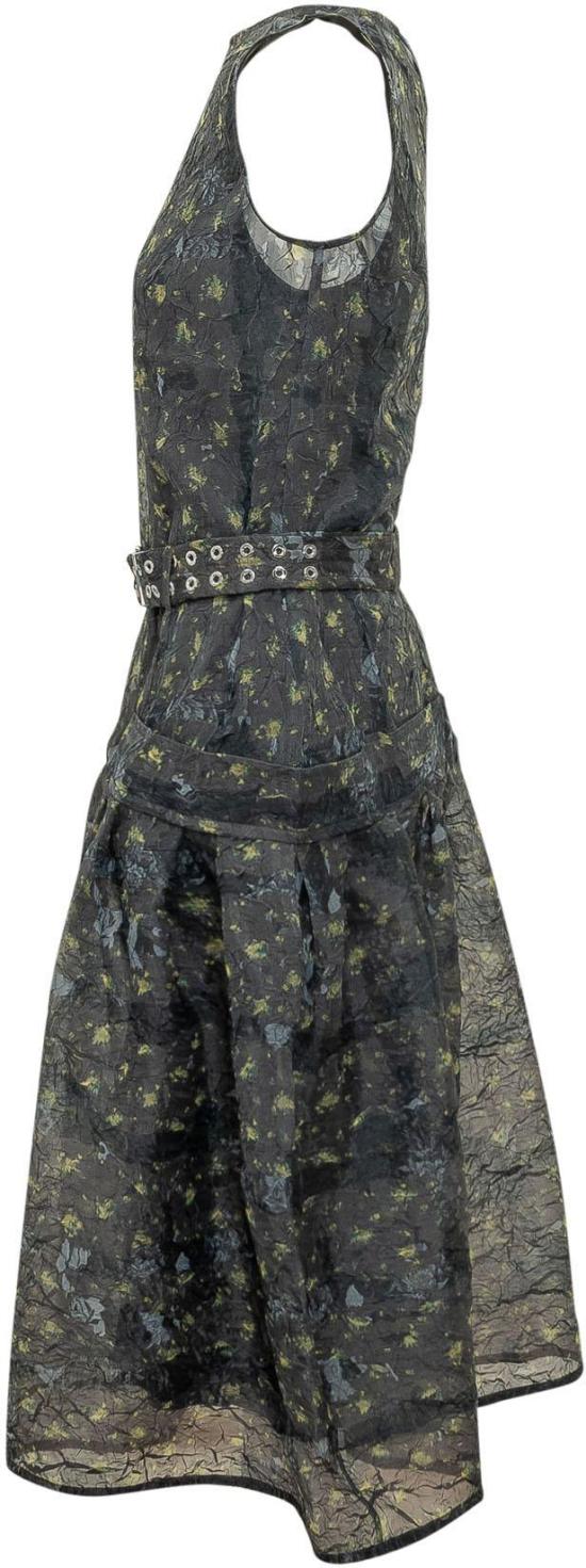 26SS 가니 롱 원피스 A1030458052 DONKERGREY - GANNI