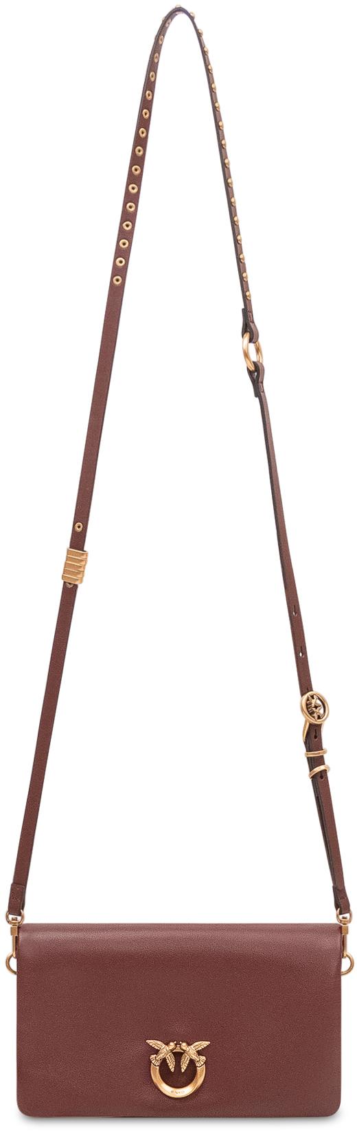 26SS 핑코 숄더백 106023A0QOR49Q BROWN - PINKO
