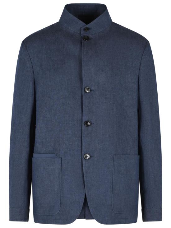 26SS 에르메네질도제냐 자켓 R373C74A3 1VHKQ07R Blue