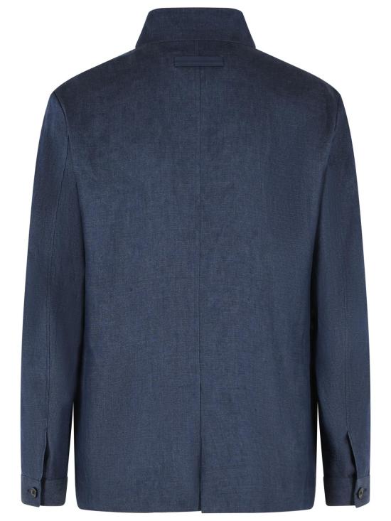 26SS 에르메네질도제냐 자켓 R373C74A3 1VHKQ07R Blue - ERMENEGILDO ZEGNA