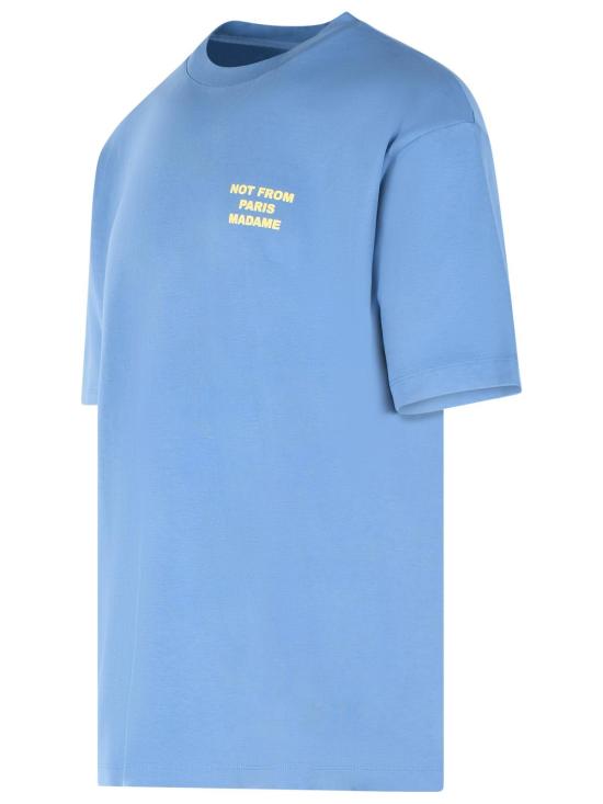 26SS 드롤드무슈 반팔 티셔츠 K TS203 CO002ATBL Blue - DROLE DE MONSIEUR