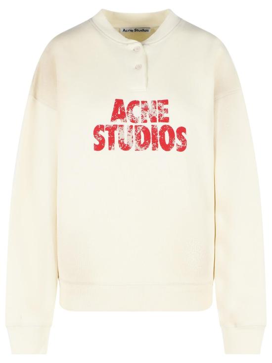 26SS 아크네 스튜디오 긴팔 티셔츠 AI0181AEG Ivory