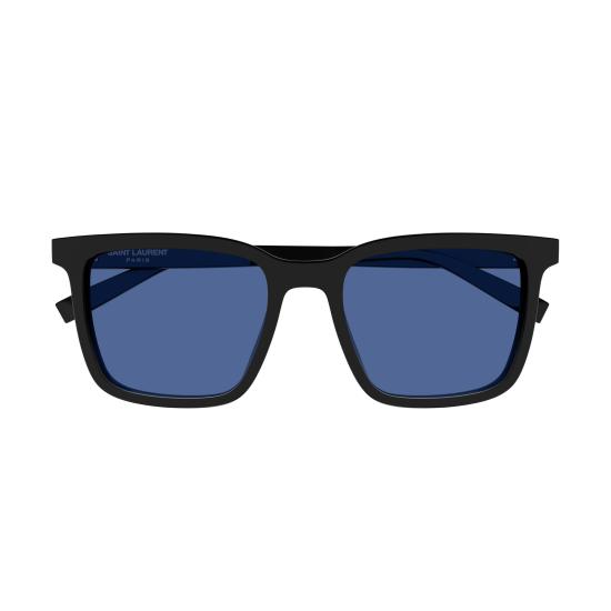26SS 생로랑 선글라스 SL 500 007 BLACK BLACK BLUE - SAINT LAURENT