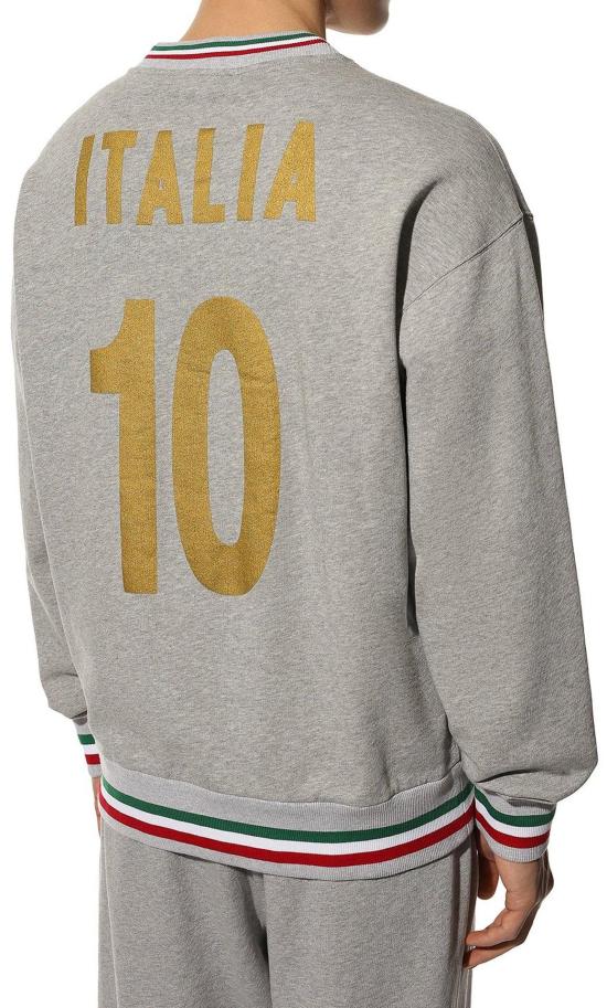  돌체앤가바나 긴팔 티셔츠 G9XF5ZFU7DUS8290 GREY - DOLCE & GABBANA