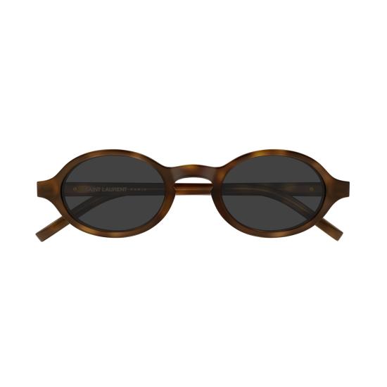 26SS 생로랑 선글라스 SL M161 003 HAVANA HAVANA GREY - SAINT LAURENT