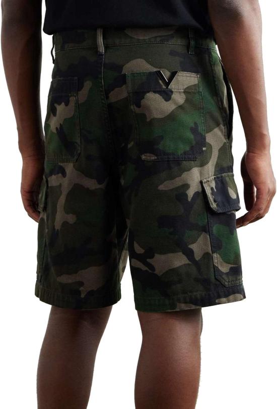  발렌티노 가라바니 숏팬츠 5V3RDD46AA1F00 GREEN - VALENTINO GARAVANI