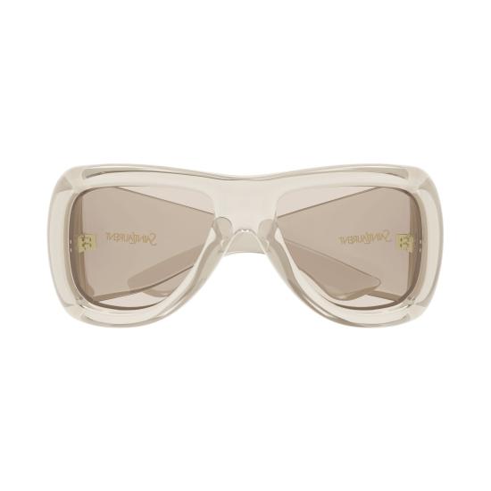 26SS 생로랑 선글라스 SL 902 HOWL 002 BEIGE BEIGE BROWN - SAINT LAURENT