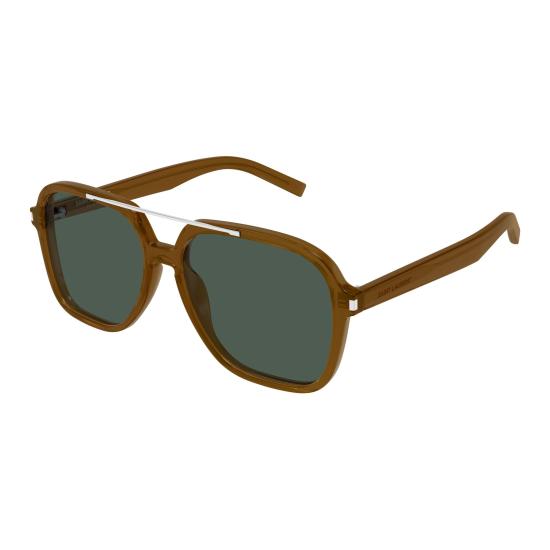 26SS 생로랑 선글라스 SL 545 004 BROWN BROWN GREEN - SAINT LAURENT