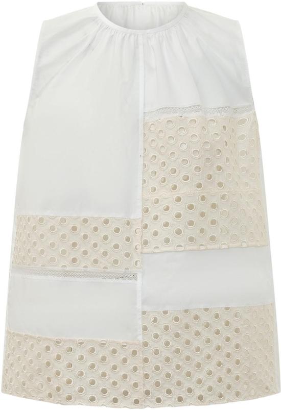 26SS 마르니 민소매 티셔츠 TTMA0455Q9UTC19300W01 WHITE