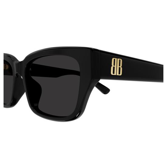 26SS 발렌시아가 선글라스 BB0480SK 001 BLACK BLACK GREY - BALENCIAGA