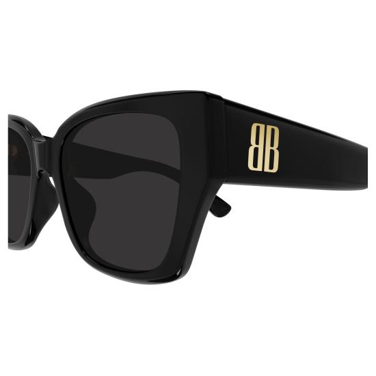 26SS 발렌시아가 선글라스 BB0474S 001 BLACK BLACK GREY - BALENCIAGA