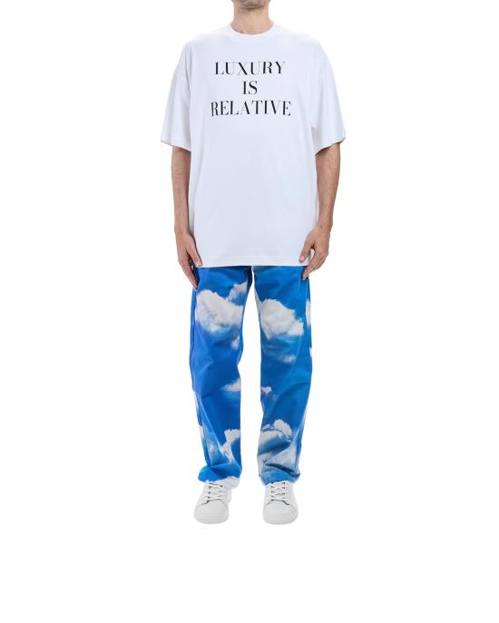 25FW 모스키노 반팔 티셔츠 0701 5442 M 1001 BIANCO - MOSCHINO