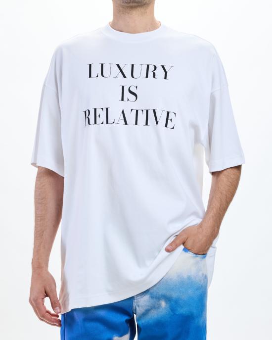 25FW 모스키노 반팔 티셔츠 0701 5442 M 1001 BIANCO - MOSCHINO