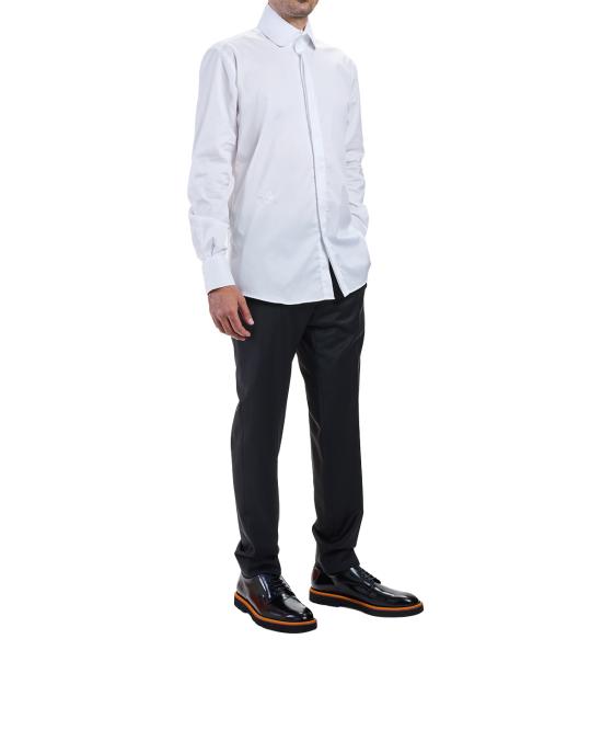 26SS 칼라거펠트 긴팔 셔츠 605148 554699 V60 10 BIANCO - KARL LAGERFELD