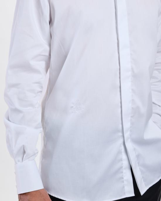 26SS 칼라거펠트 긴팔 셔츠 605148 554699 V60 10 BIANCO - KARL LAGERFELD